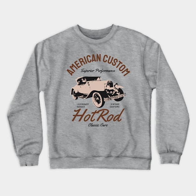 american custom Crewneck Sweatshirt by busines_night